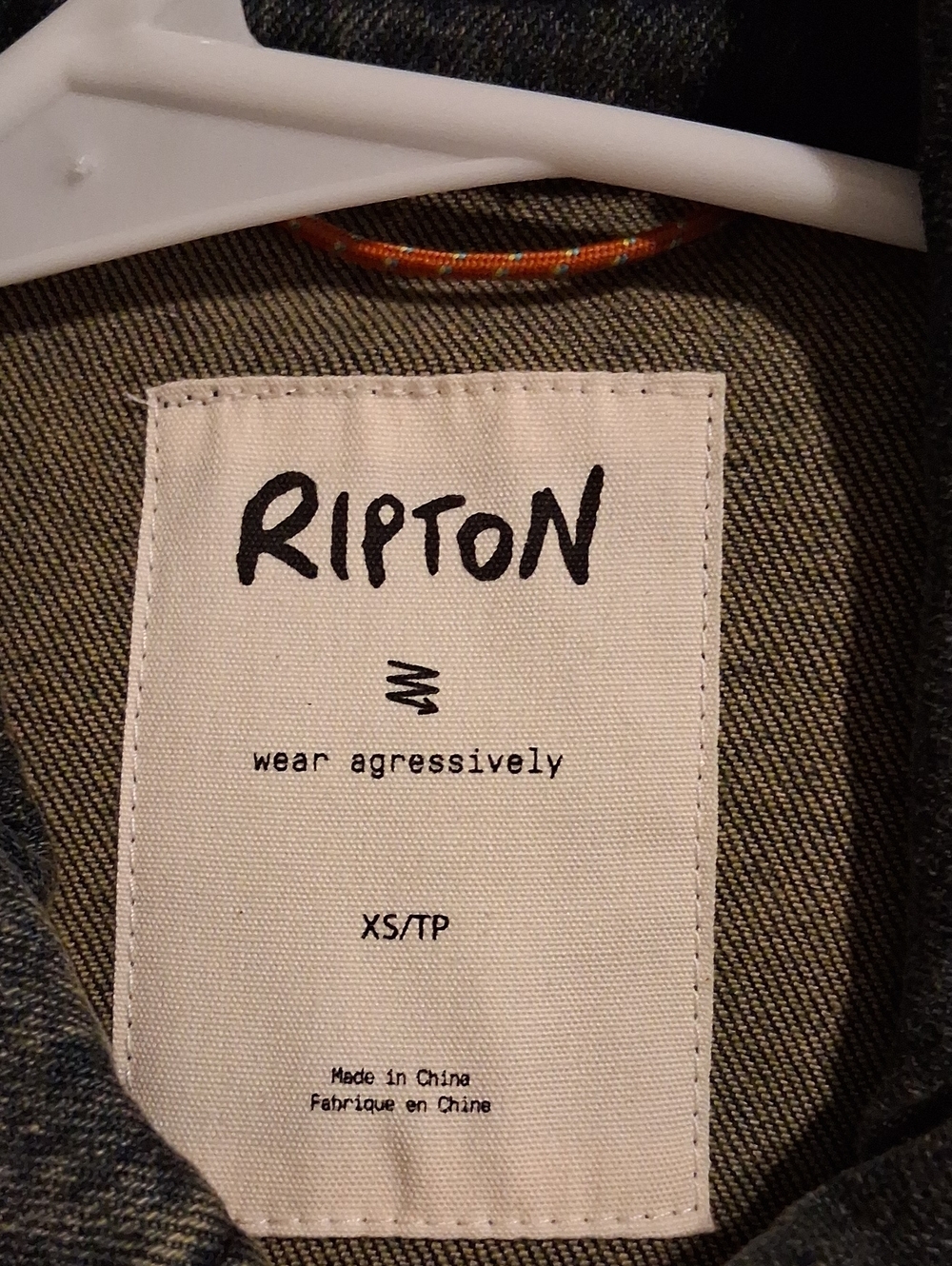 NWOT Ripton Unisex Denim Utility Jacket XS - Picture 2 of 8